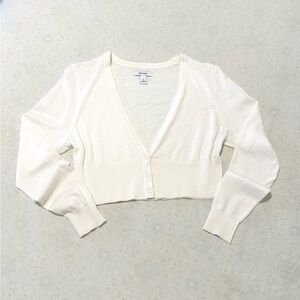 Nine West Lightweight Cropped Cardigan